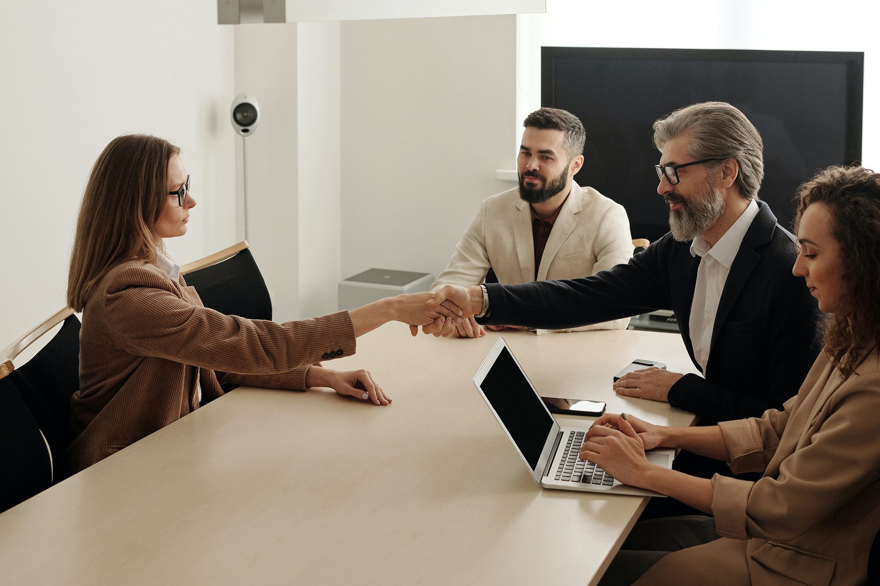 Image of a business meeting